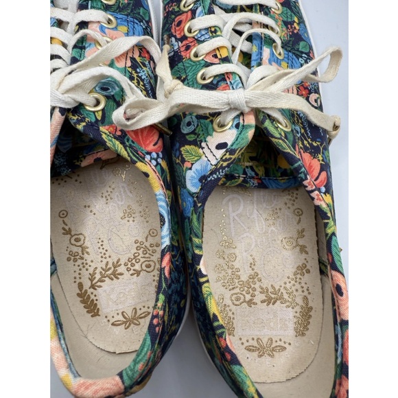 Keds shoes Rifle Paper Company Kickstart Garden Party womens sneakers size 8 - Picture 8 of 15
